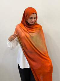 Autumn Ember - Printed Modal Hijab