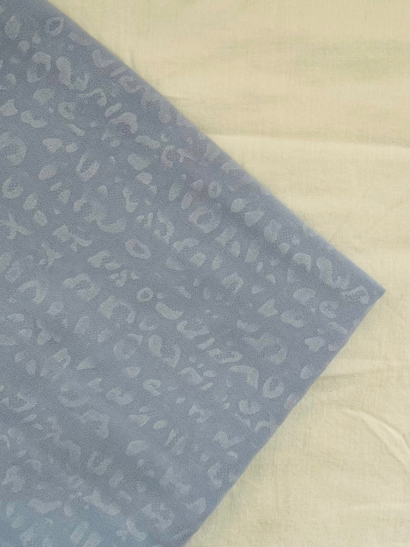Chiffon Cheetah Self Hijab - Apparels F M