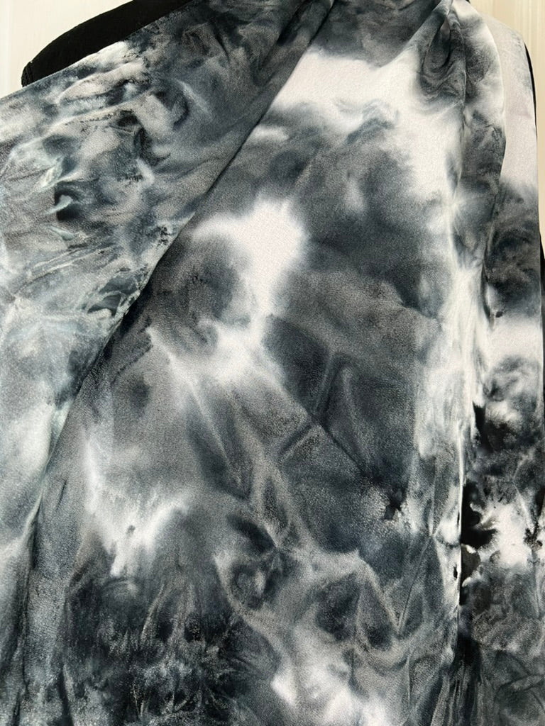 Premium Tie Dye Chiffon Hijab - Apparels F M