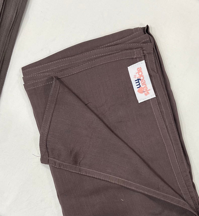 Modal Classic Hijab - Double Stitch