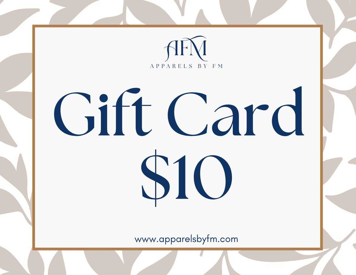 Apparel by FM's Gift Card