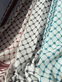 Keffiyeh Premium Chiffon Hijab