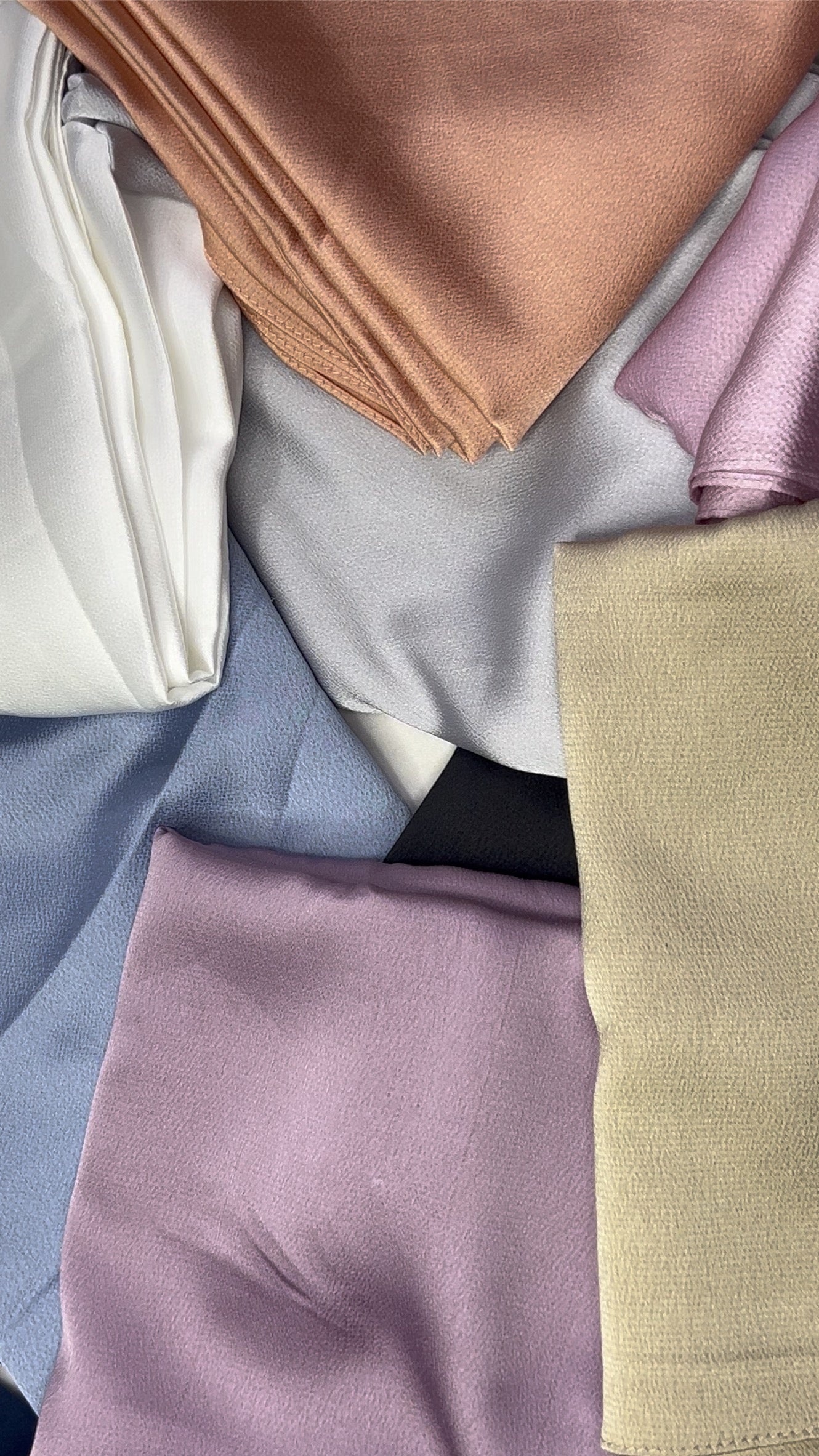 Satin Chic Hijab - Apparels F M