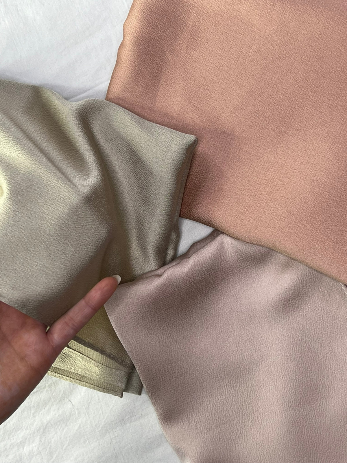 Satin Chic Hijab - Apparels F M