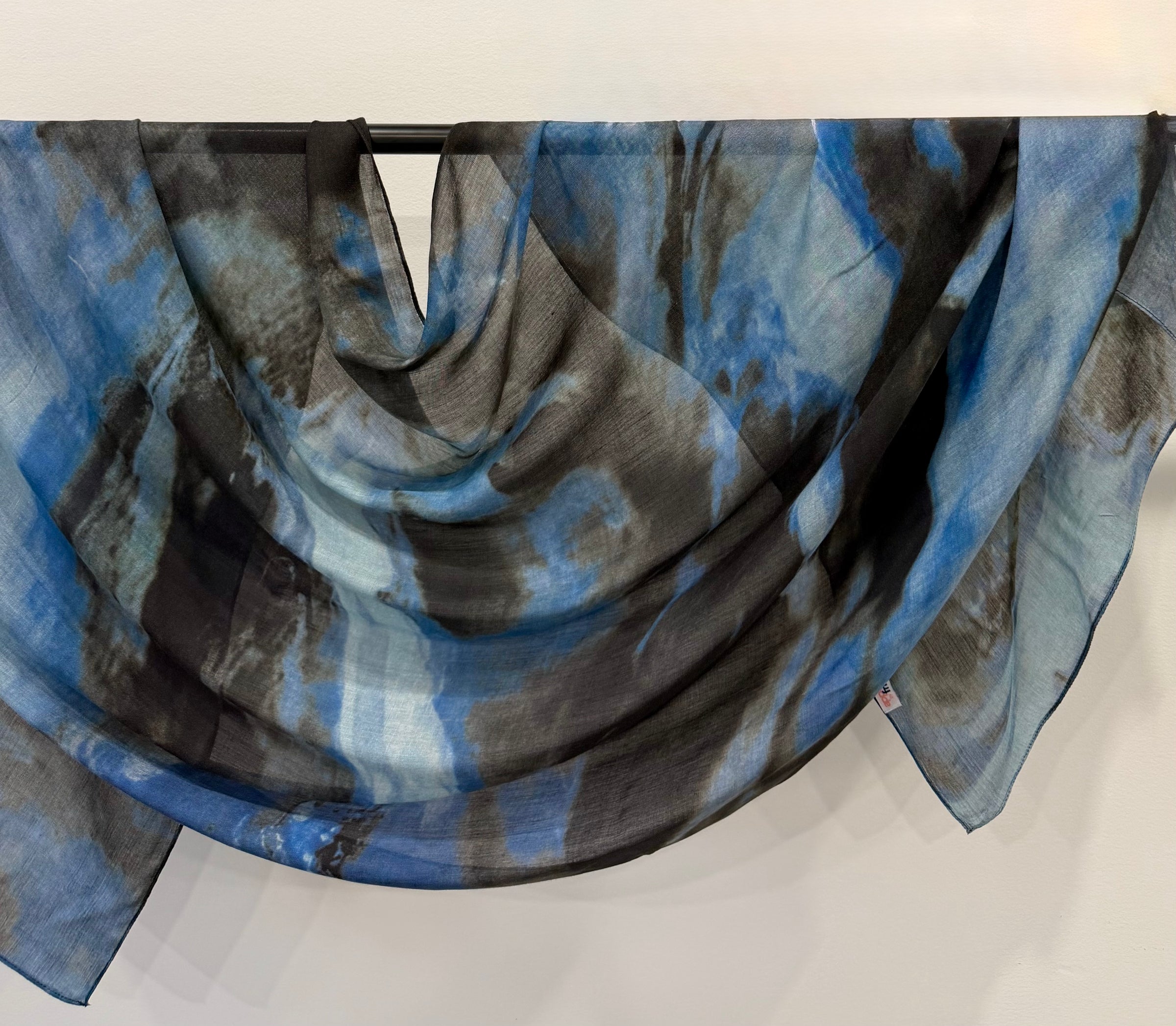 Midnight Tide - Printed Modal Hijab
