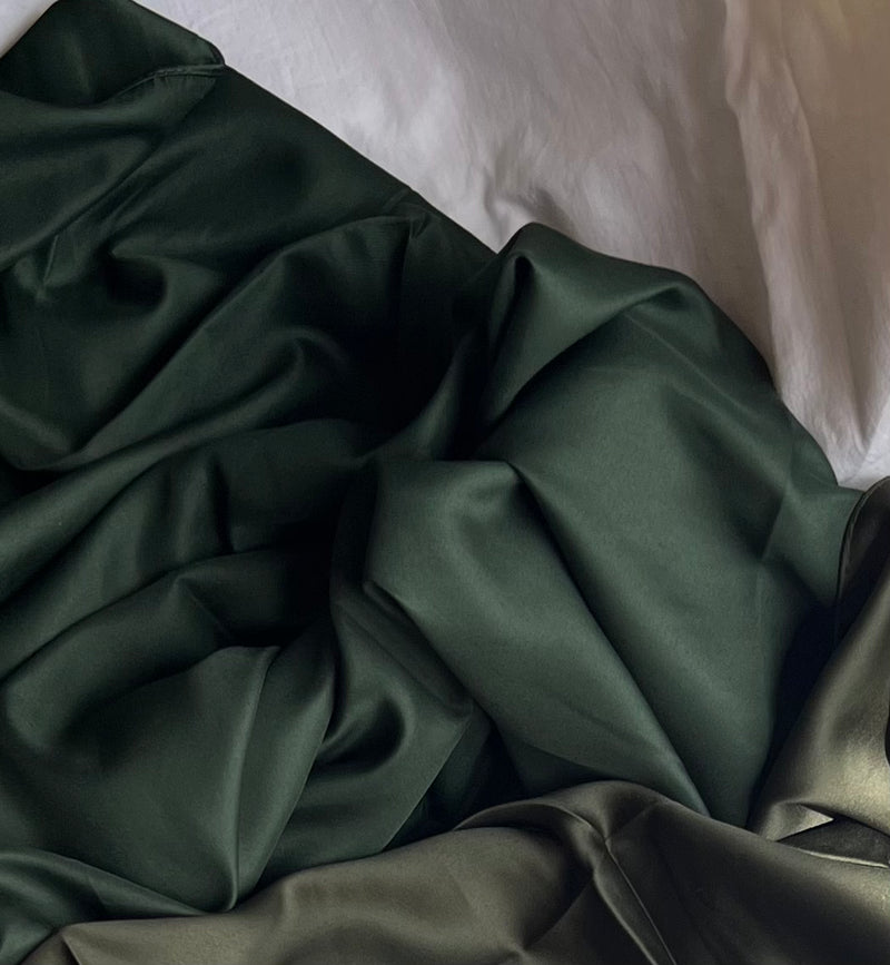 Satin Finish Square Scarf - Apparels F M