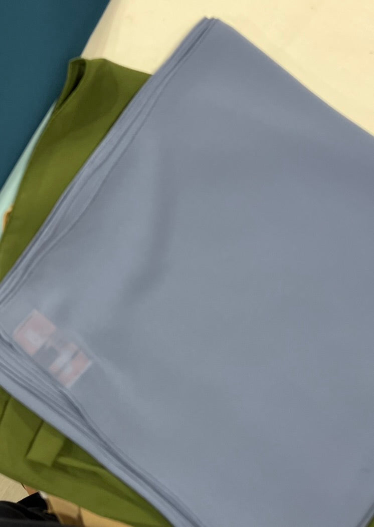 Premium Pearl Chiffon Square Scarf