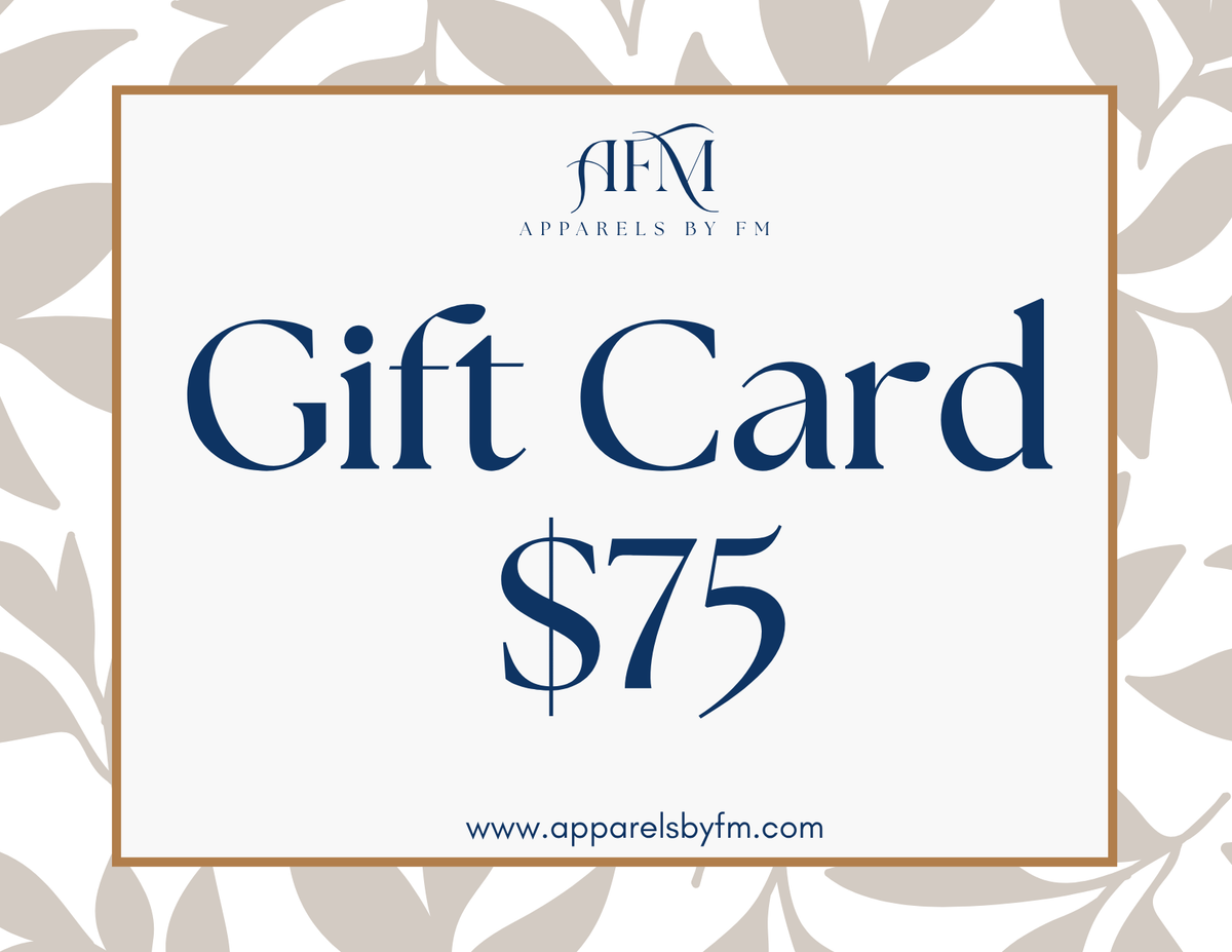 Apparel by FM's Gift Card