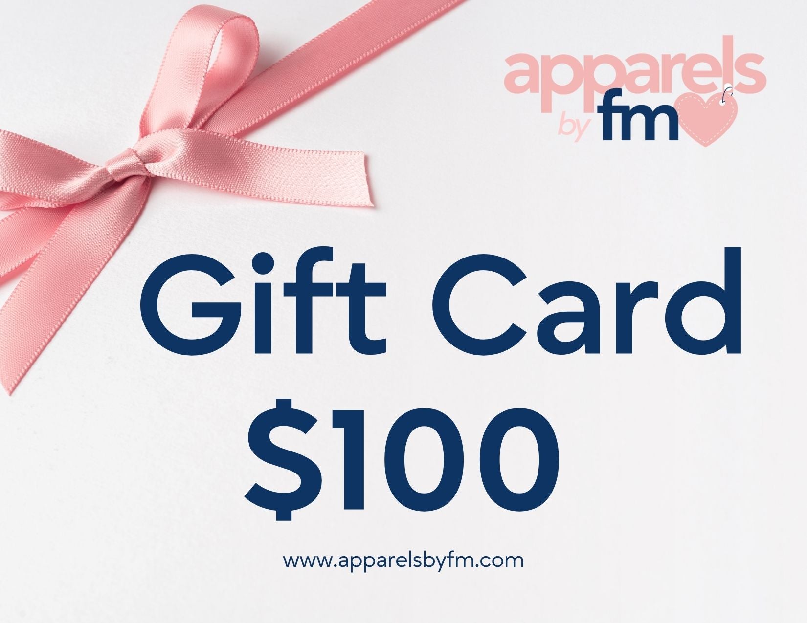 Apparel by FM's Gift Card