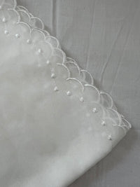 Chiffon Embroidered Boarder Hijab - Apparels F M
