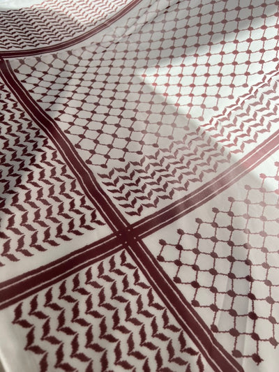 Keffiyeh Premium Chiffon Hijab