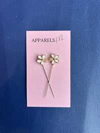 Wild Flower Long Hijab Pins