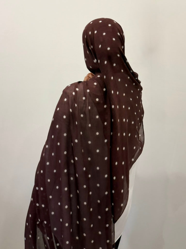 Coco Dot - Printed Modal Hijab