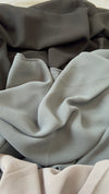 Premium Pearl Chiffon Square Scarf - Apparels F M