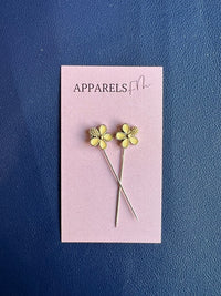 Wild Flower Long Hijab Pins