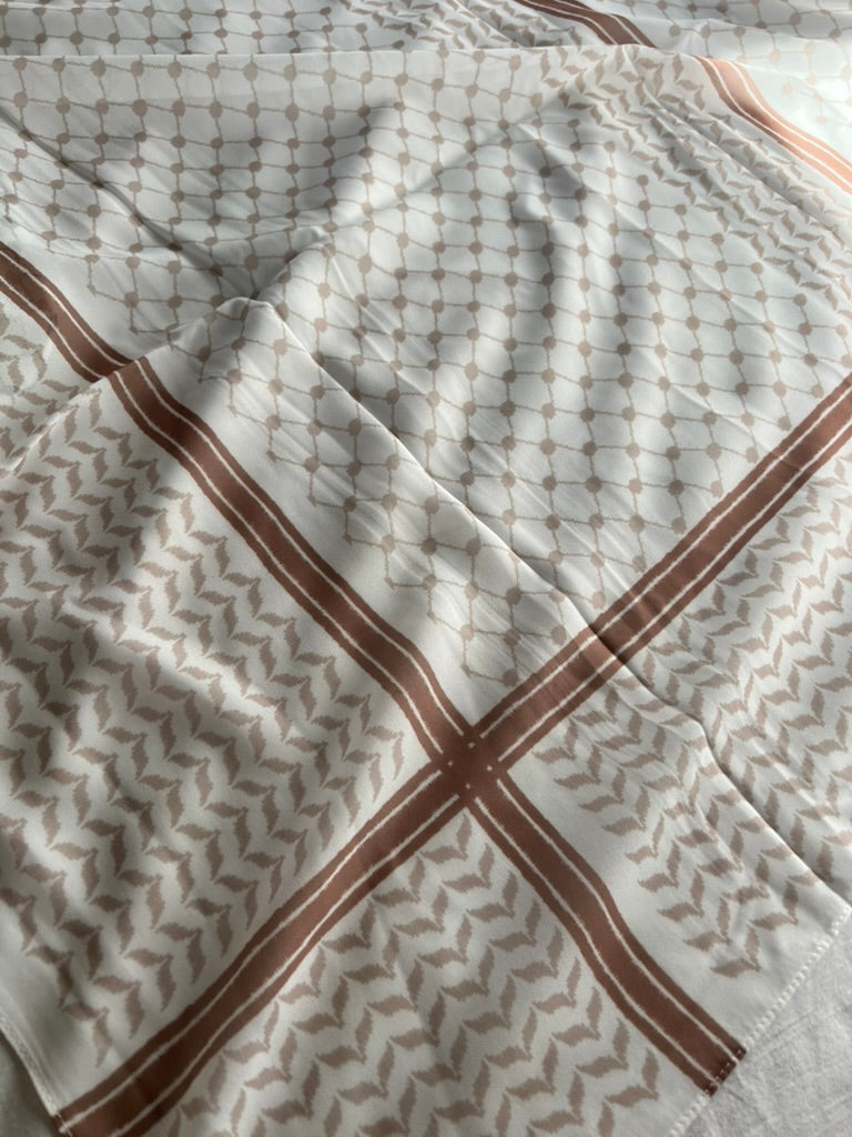 Keffiyeh Premium Chiffon Hijab