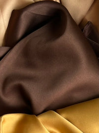 Satin Finish Square Scarf - Apparels F M