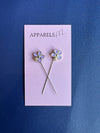 Wild Flower Long Hijab Pins