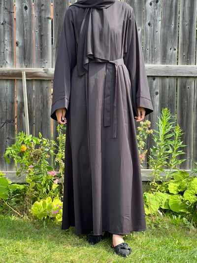 Bell Sleeves Nida Abaya - Apparels F M