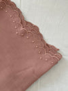 Chiffon Embroidered Boarder Hijab - Apparels F M