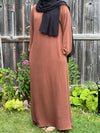Basic Crinkle Abaya - Apparels F M