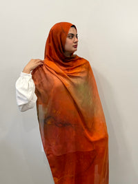 Autumn Ember - Printed Modal Hijab