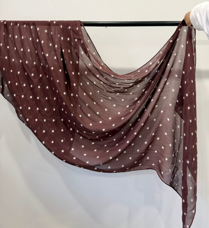Coco Dot - Printed Modal Hijab